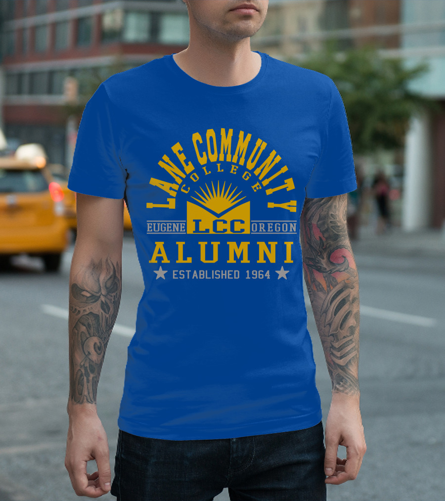 Lane Community College LCC Alumni Eugene Oregon Established 1964 T-Shirt