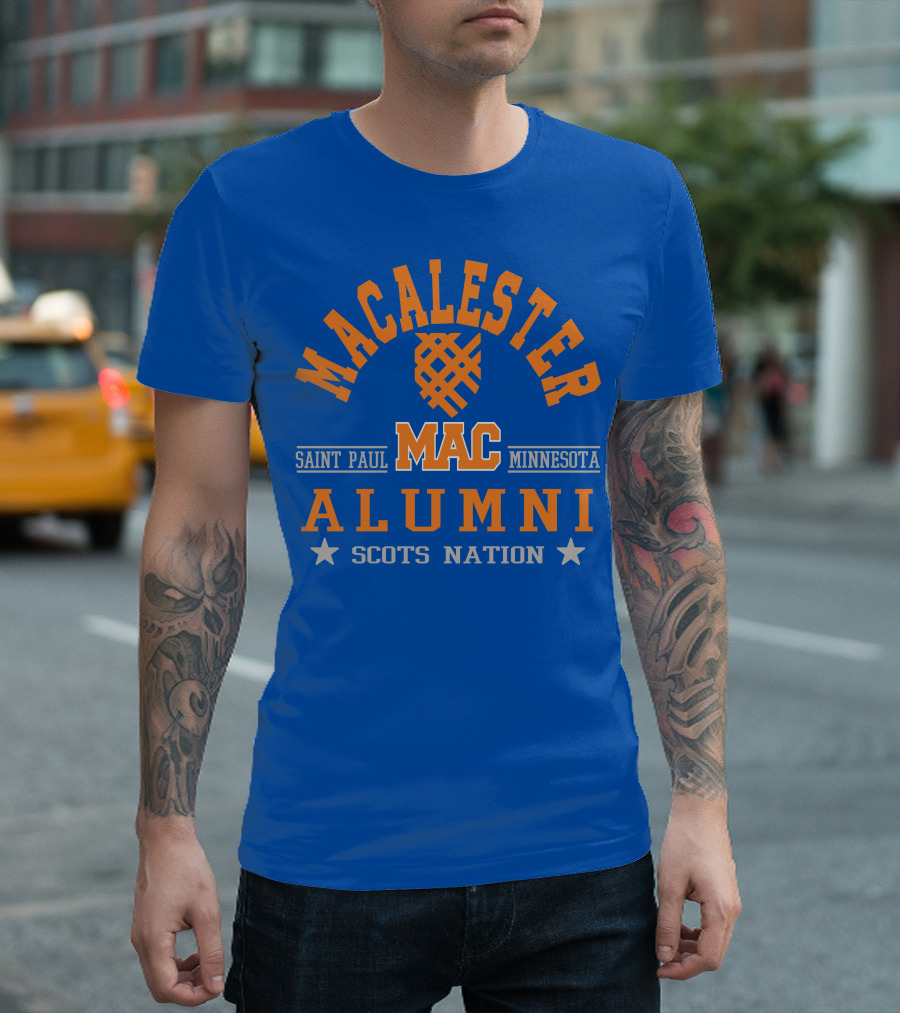 Macalester College Alumni Scots Nation Saint Paul Minnesota MAC T-Shirt