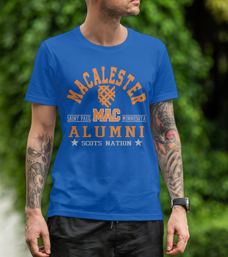 Macalester College Alumni Scots Nation Saint Paul Minnesota MAC T-Shirt
