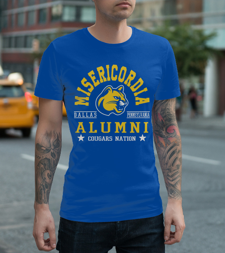 Misericordia Alumni Dallas Pennsylvania Cougars Nation T-Shirt
