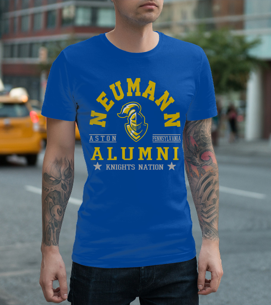 Neumann Alumni Knights Nation Aston Pennsylvania T-Shirt