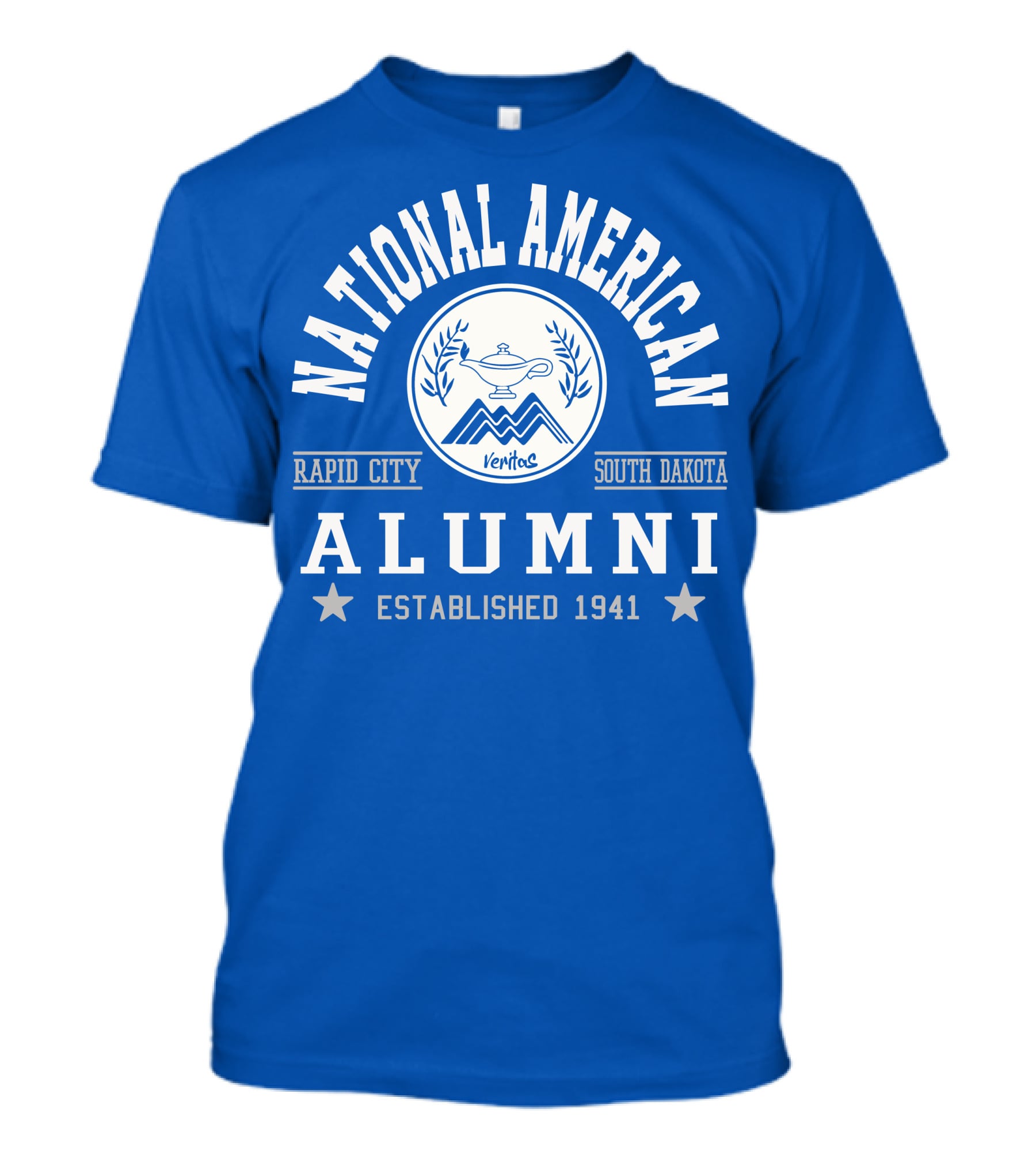National American University Alumni Rapid City South Dakota Established 1941 T-Shirt