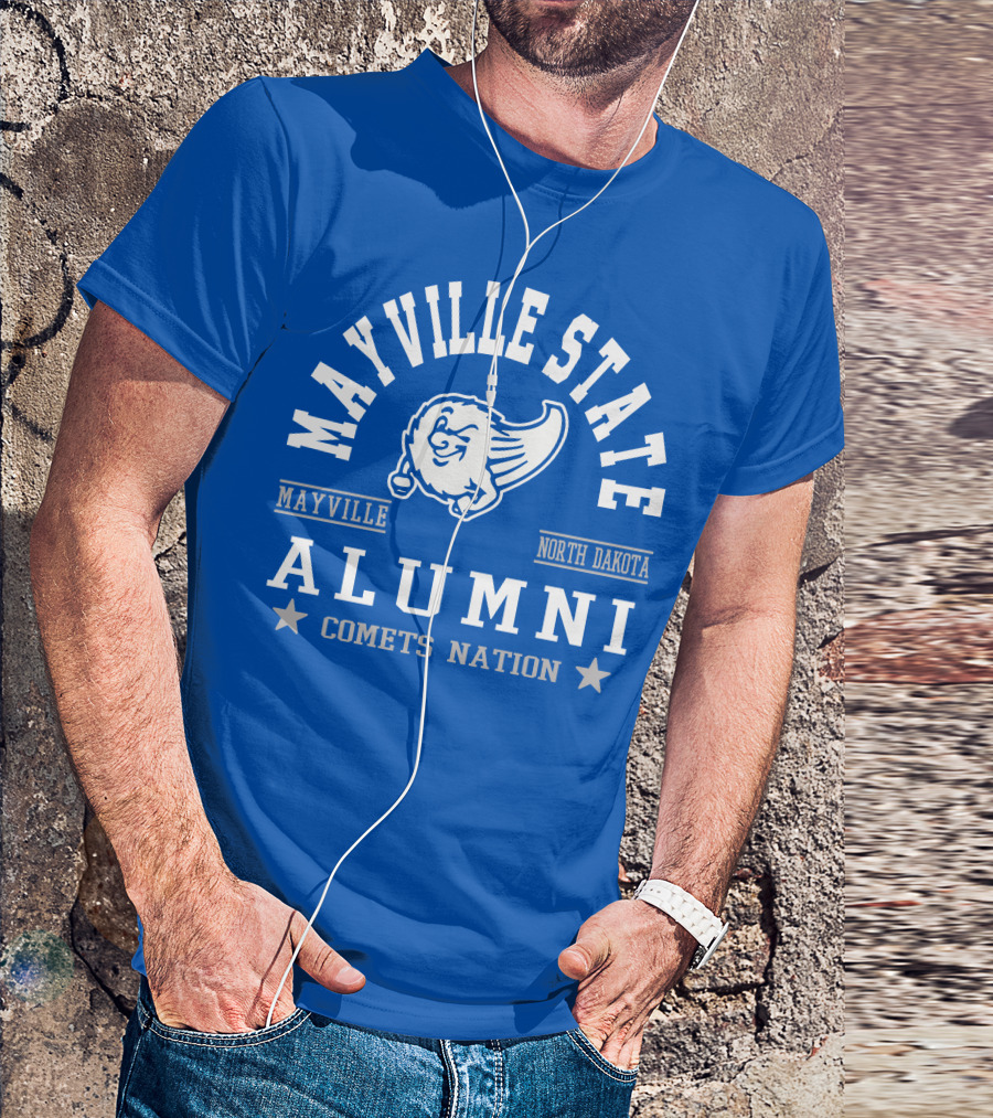 Mayville State Alumni Comets Nation North Dakota T-Shirt