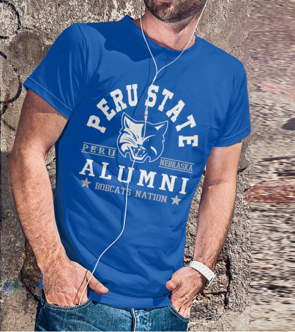 Peru State College Alumni Bobcats Nation Nebraska T-Shirt
