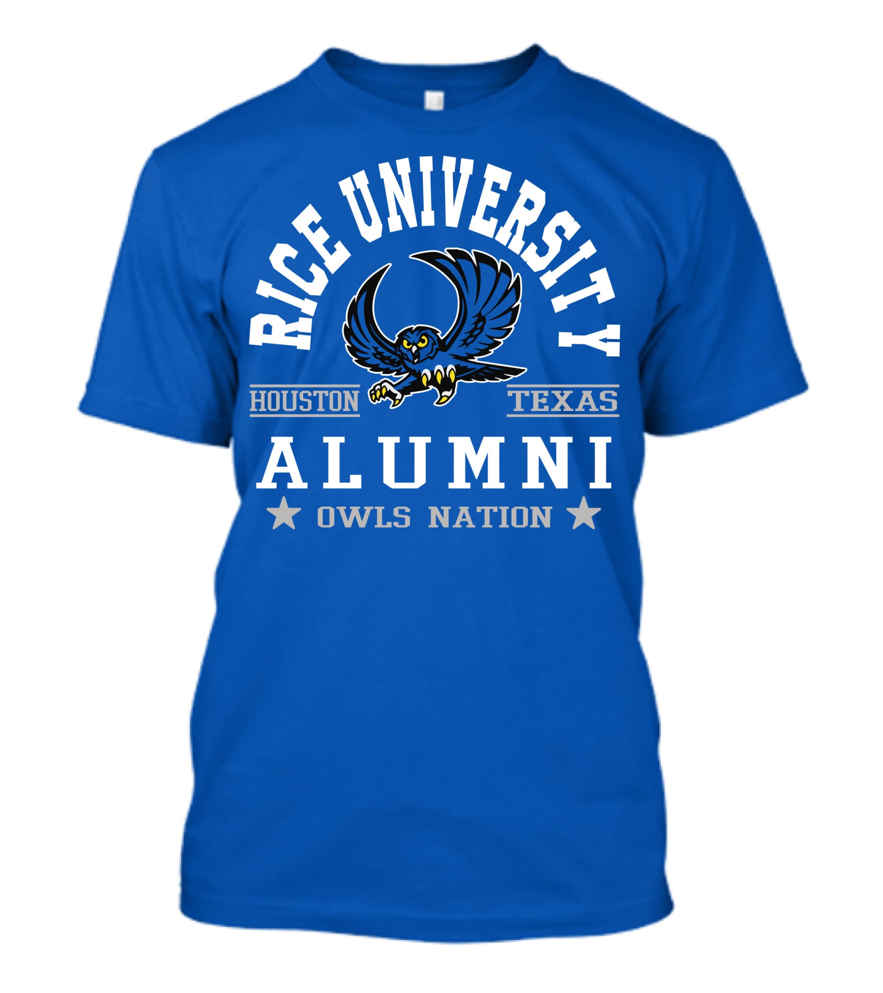 Rice University Houston Texas Alumni Owls Nation T-Shirt