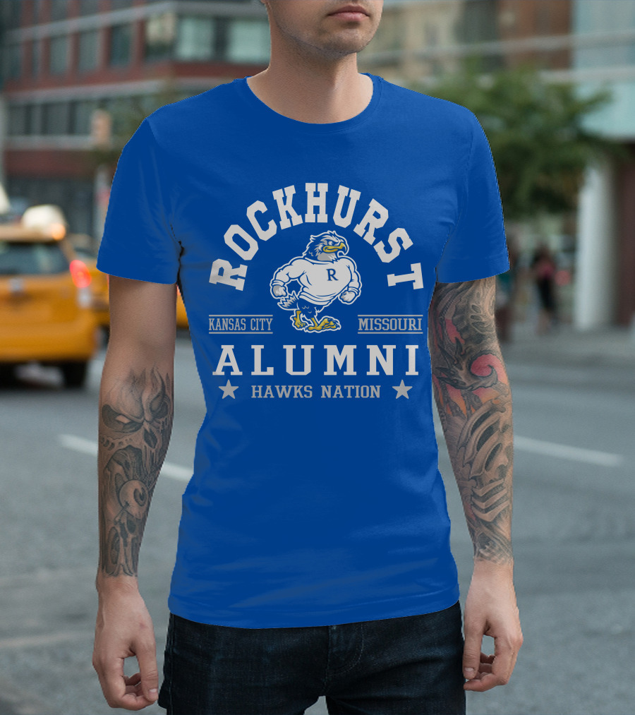 Rockhurst College Alumni Hawks Nation Kansas City Missouri T-Shirt