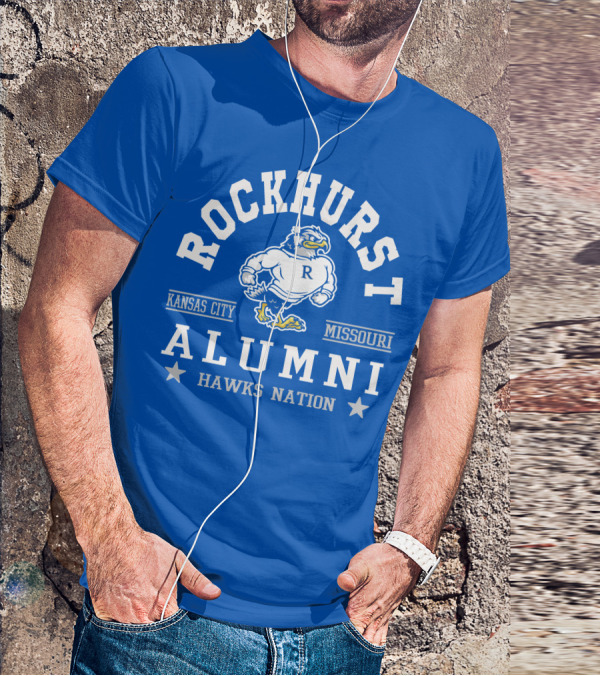 Rockhurst College Alumni Hawks Nation Kansas City Missouri T-Shirt