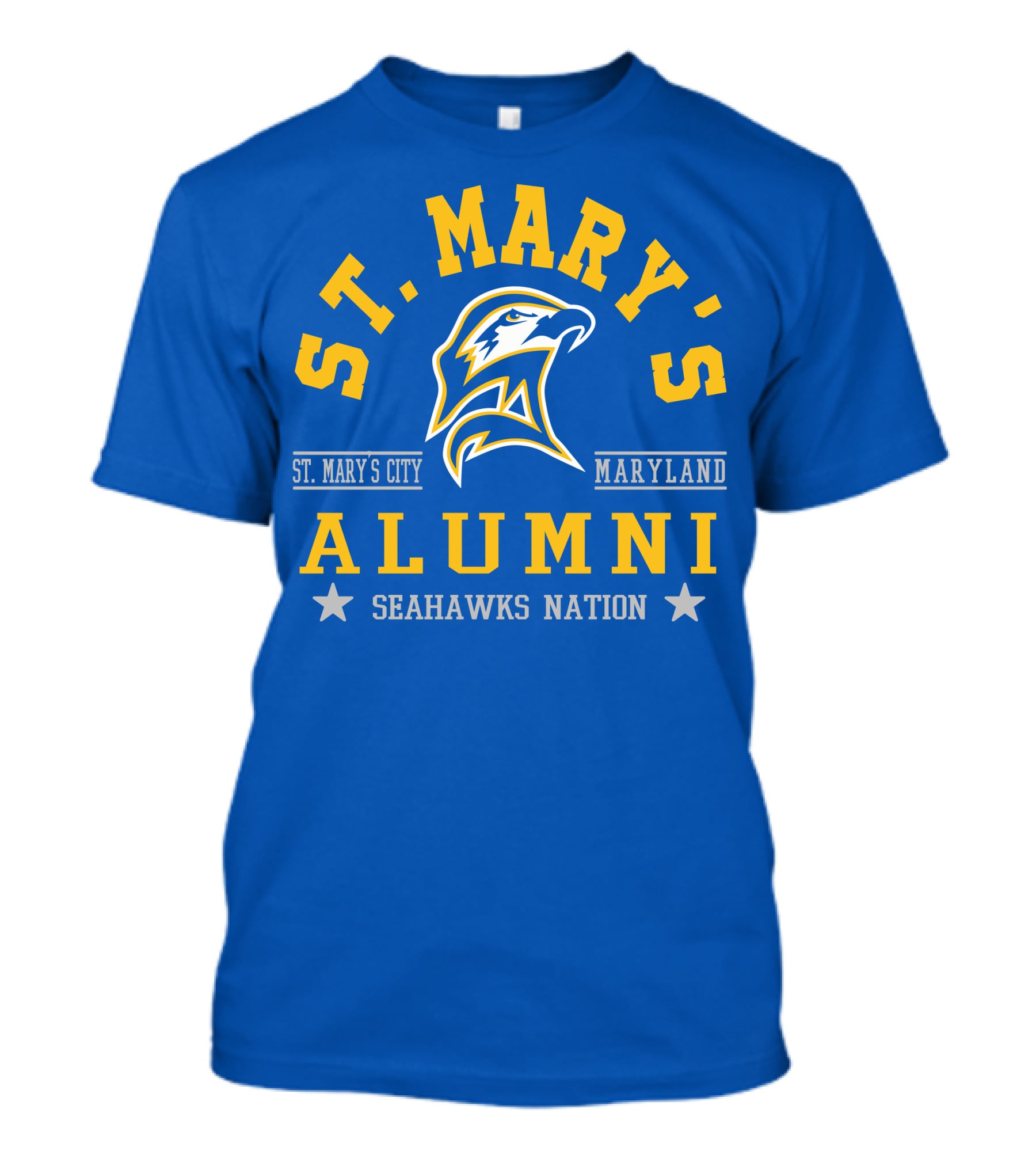 St. Mary's City Maryland Alumni Seahawks Nation T-Shirt
