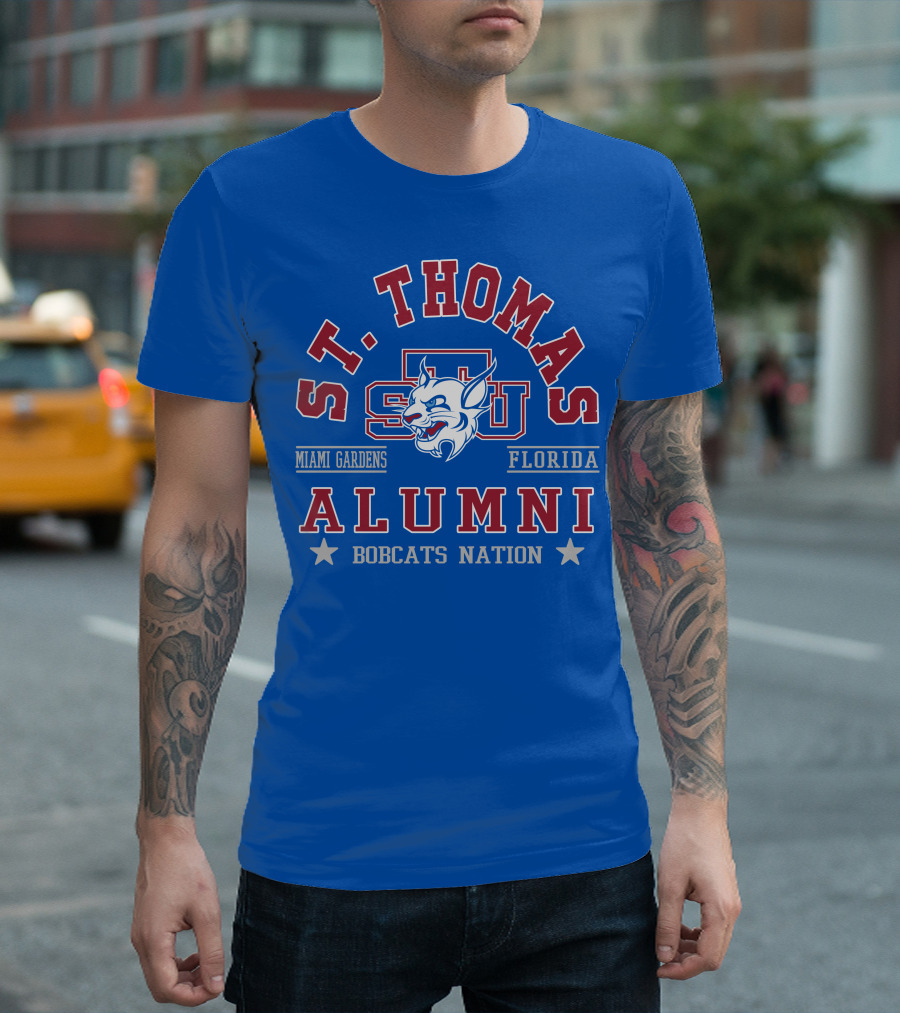 St. Thomas University Alumni Bobcats Nation Miami Gardens Florida T-Shirt