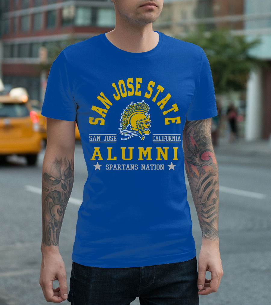 San Jose State California Alumni Spartans Nation T-Shirt