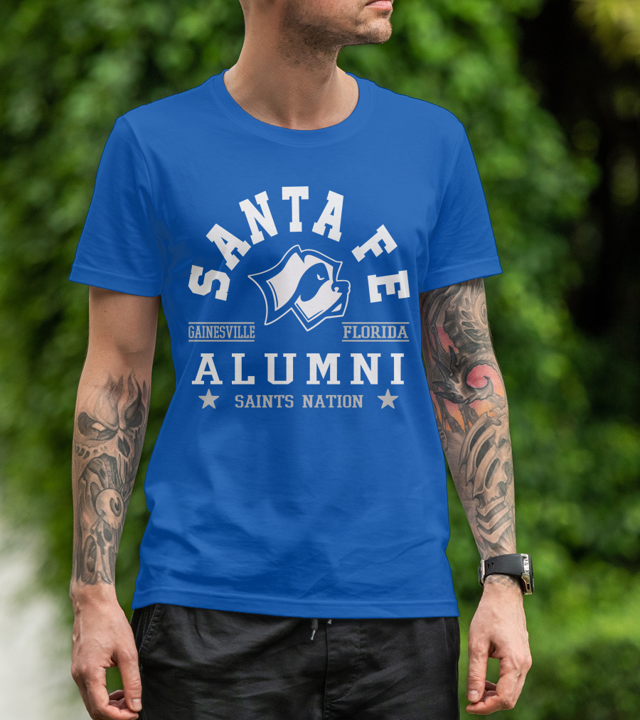 Santa Fe Alumni Gainesville Florida Saints Nation T-Shirt
