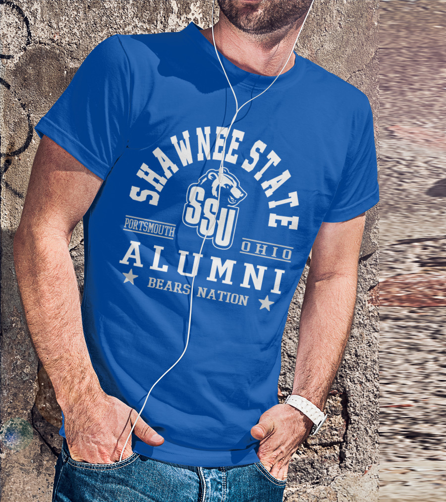 Shawnee State University SSU Portsmouth Ohio Alumni Bears Nation T-Shirt