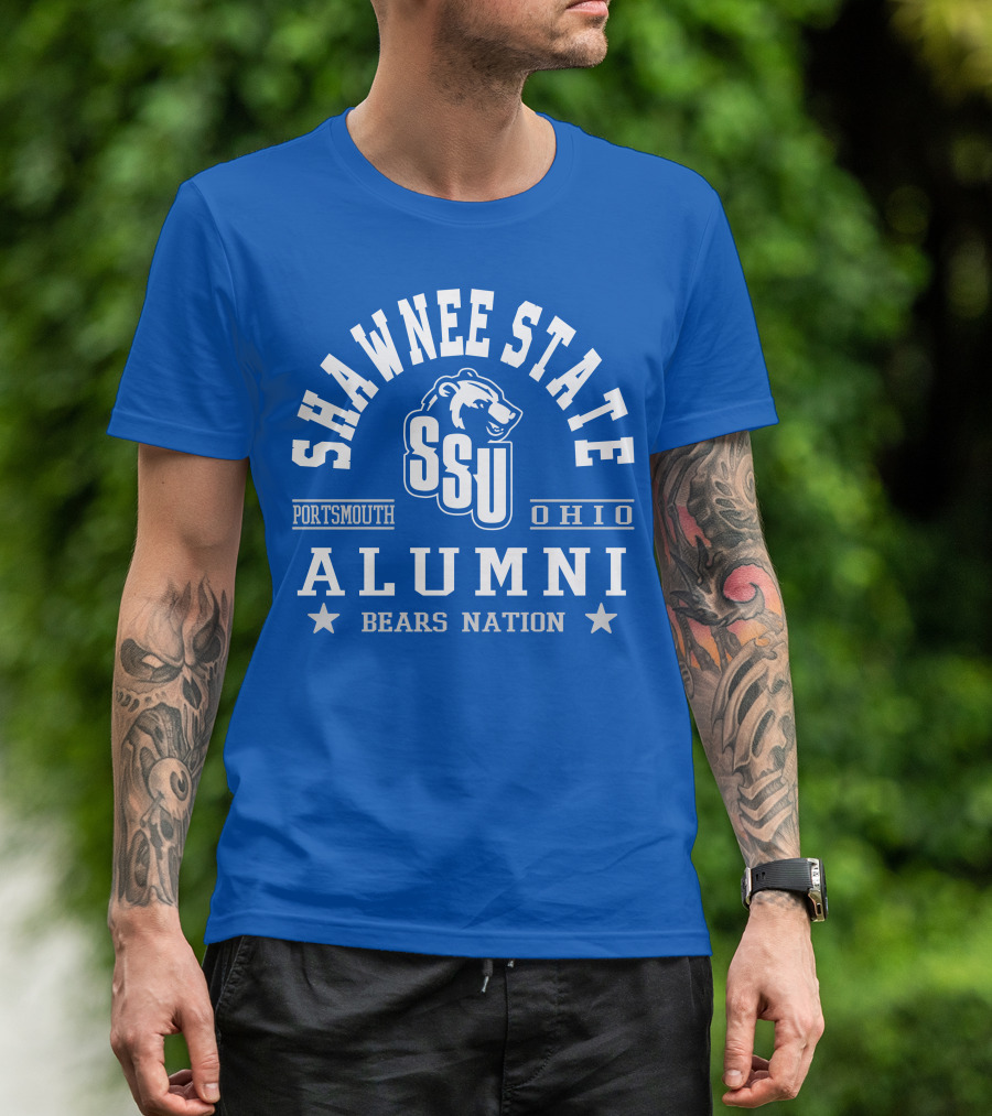 Shawnee State University SSU Portsmouth Ohio Alumni Bears Nation T-Shirt