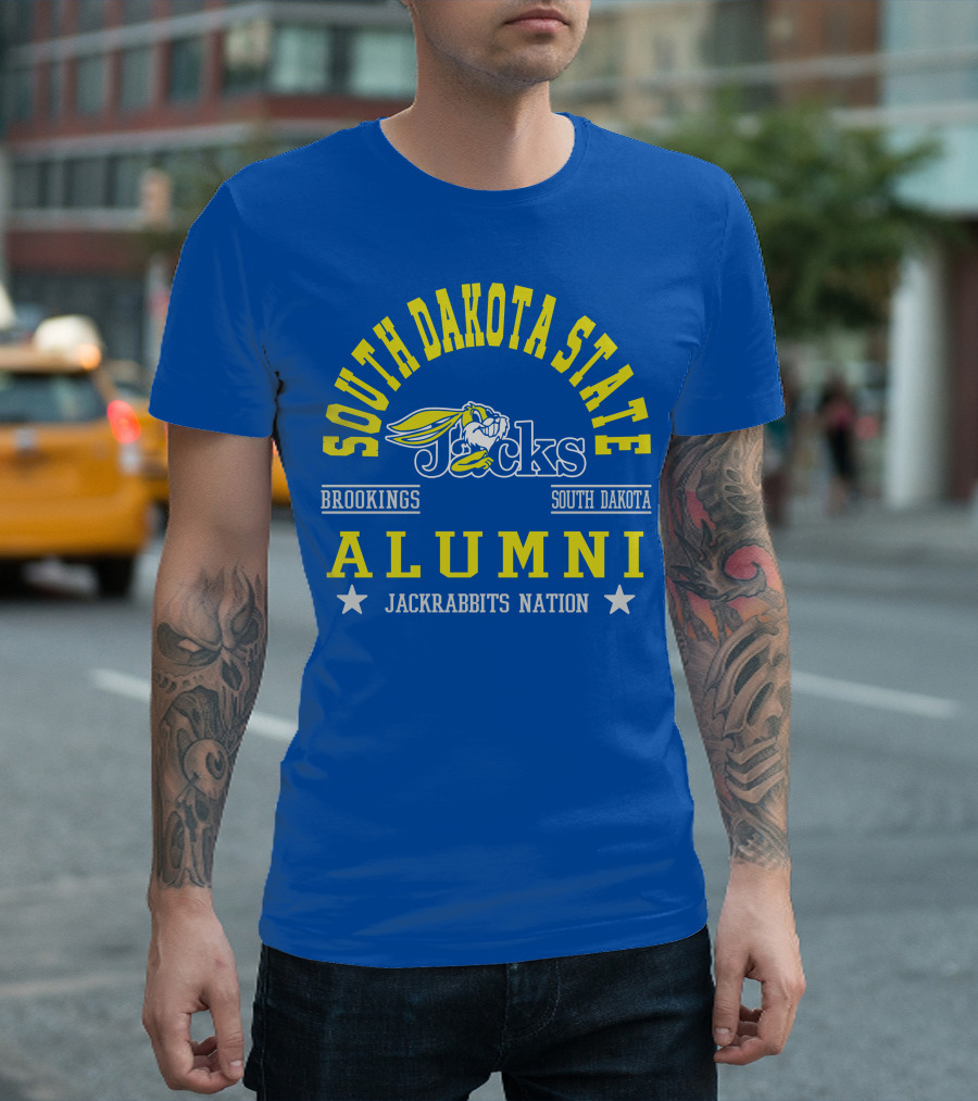 South Dakota State Jacks Alumni Jackrabbits Nation Brookings South Dakota T-Shirt