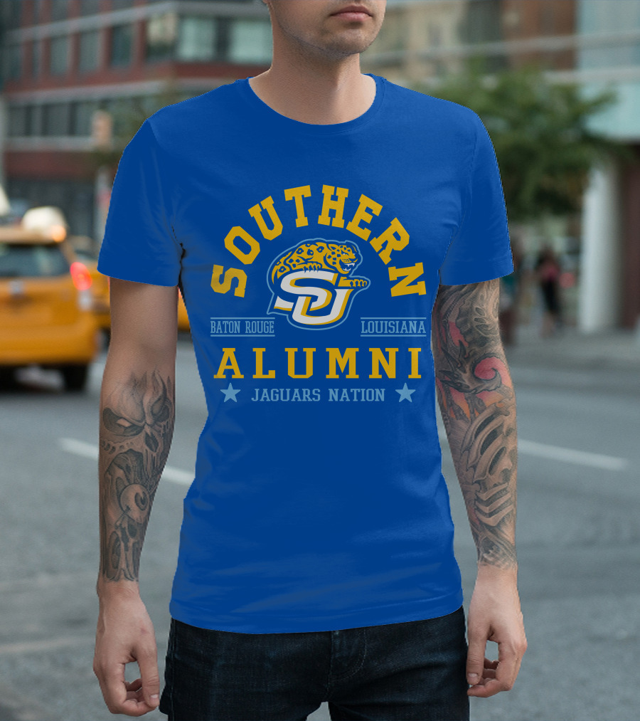Southern Alumni Baton Rouge Louisiana Jaguars Nation T-Shirt