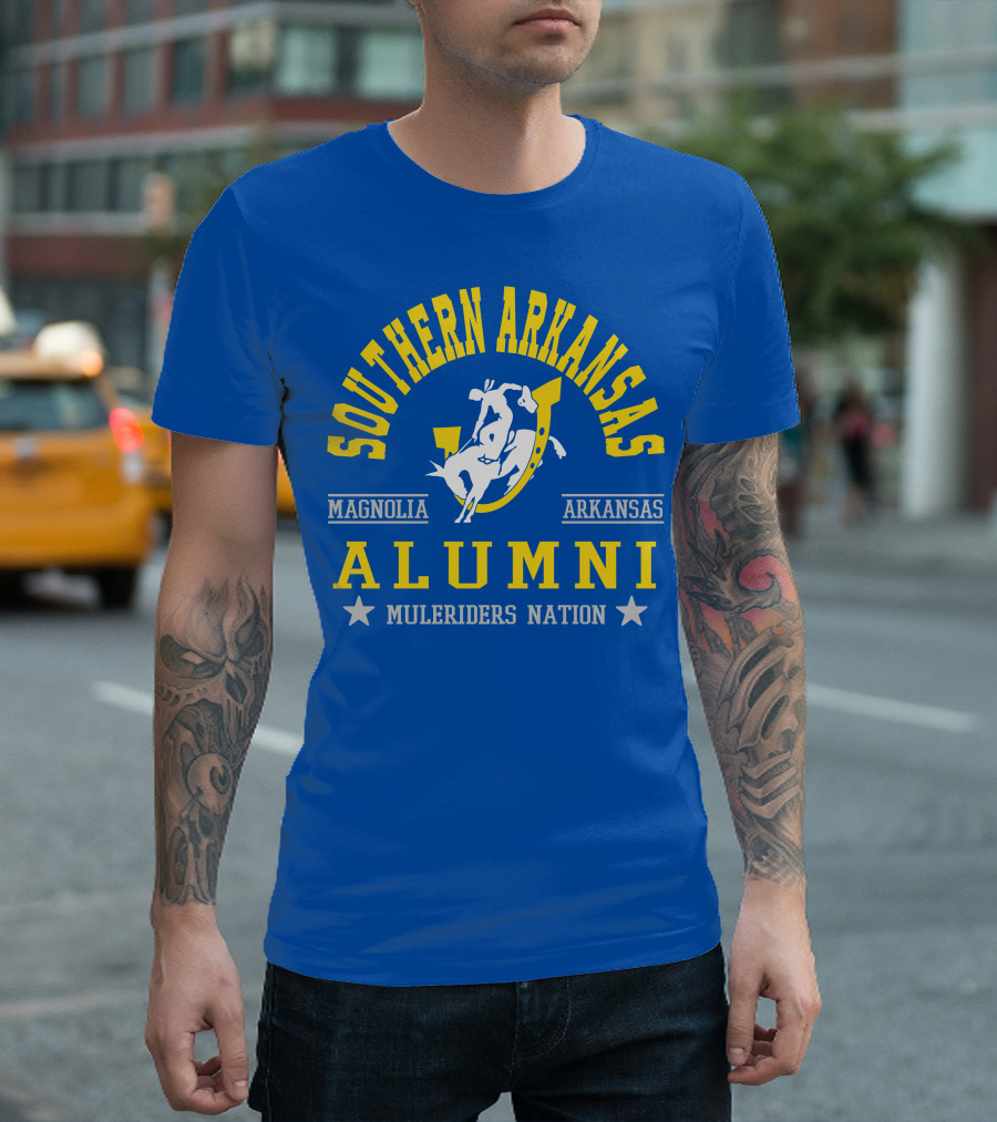Southern Arkansas Muleriders Alumni Nation Magnolia Arkansas T-Shirt
