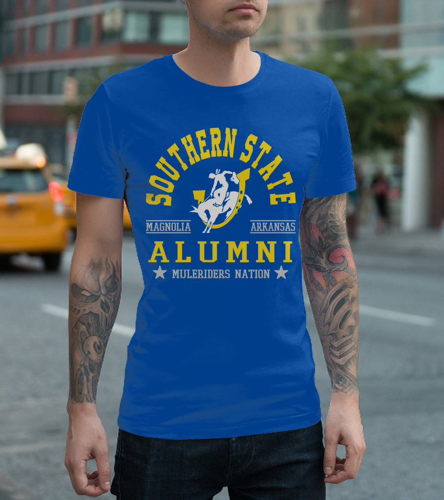Southern State Magnolia Arkansas Alumni Muleriders Nation T-Shirt