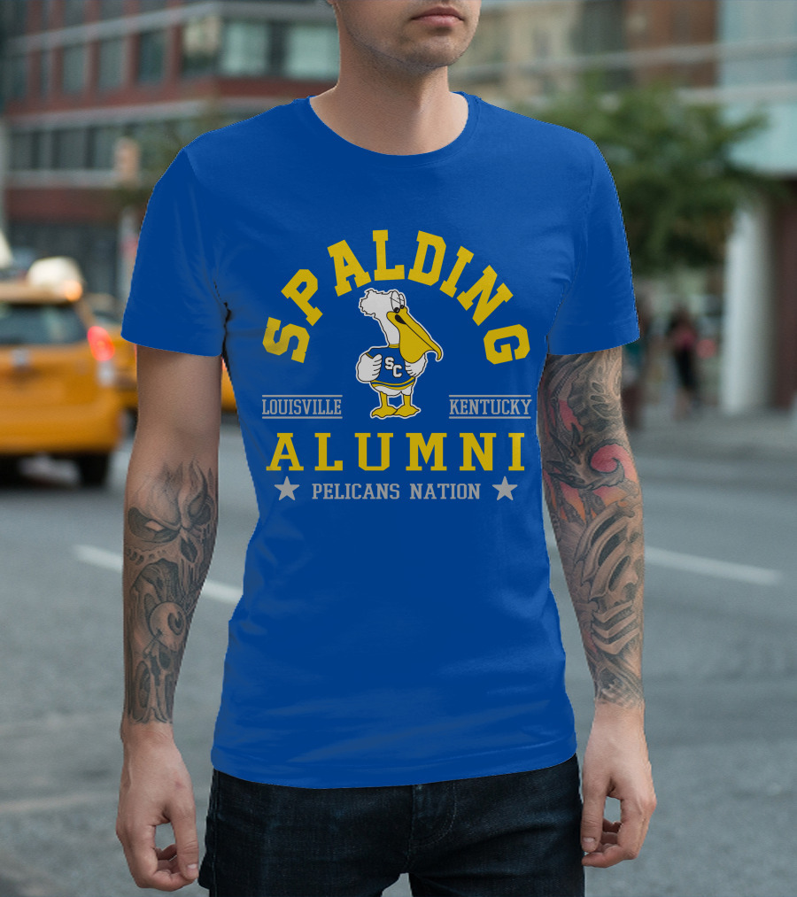 Spalding College Alumni Louisville Kentucky Pelicans Nation T-Shirt