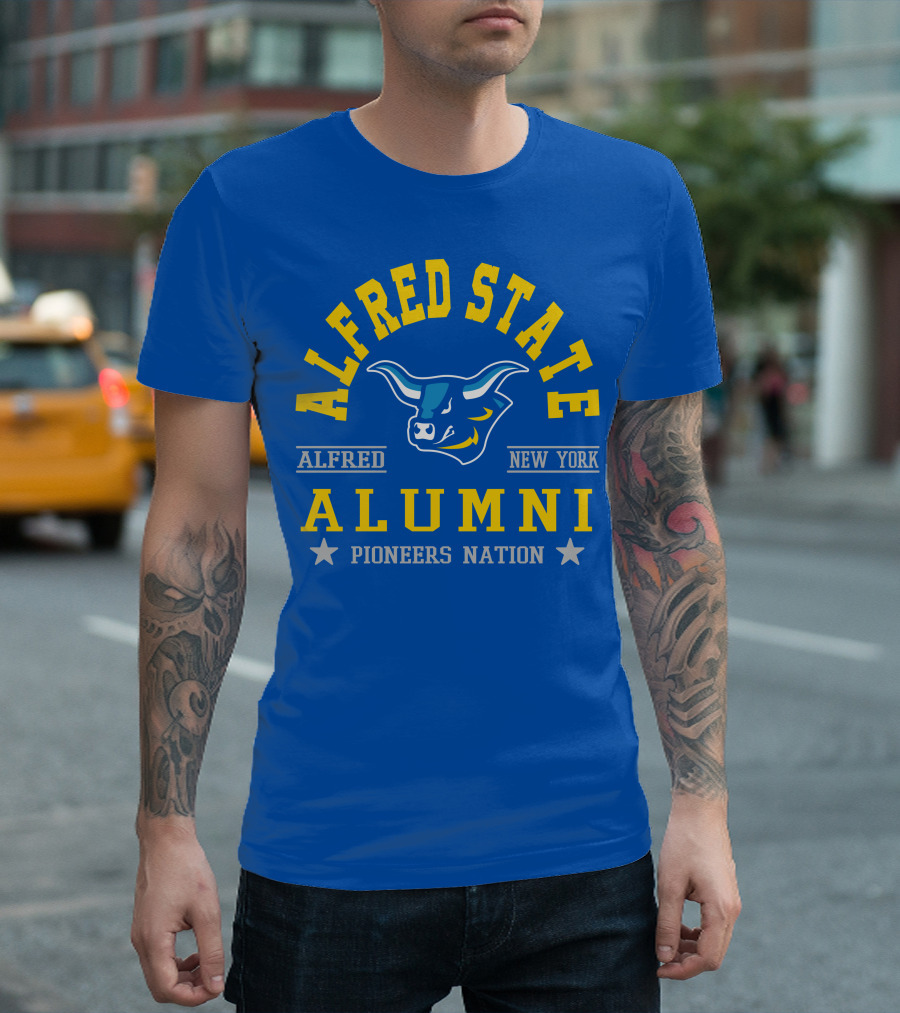 Alfred State Alumni Pioneers Nation New York T-Shirt
