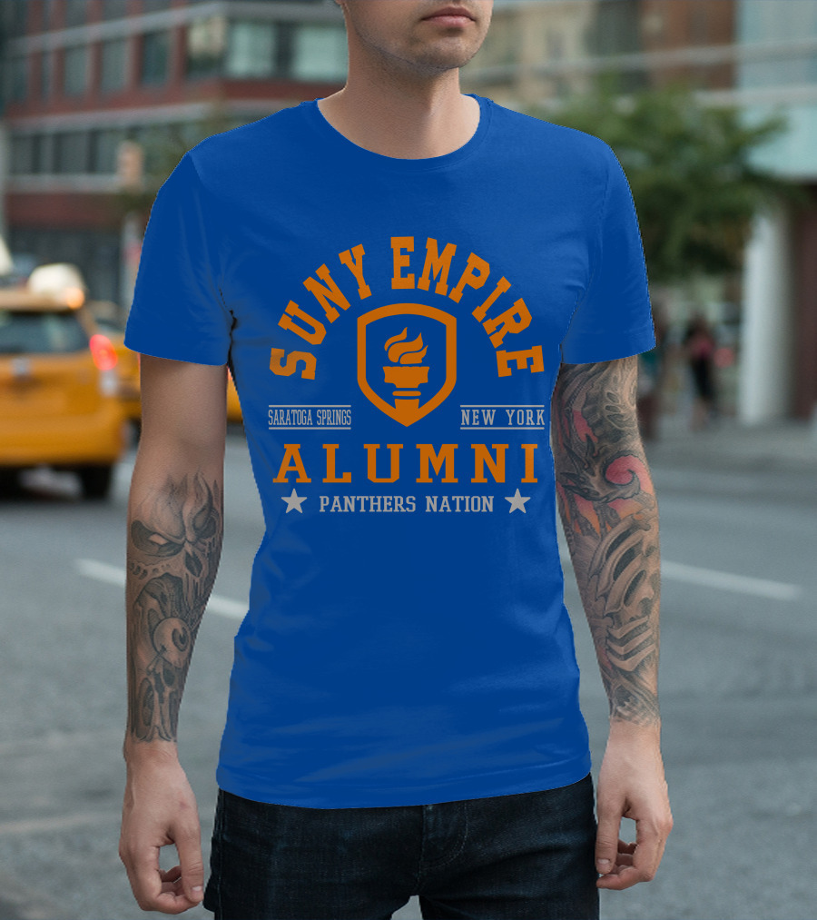 SUNY Empire State Alumni Panthers Nation Saratoga Springs New York T-Shirt