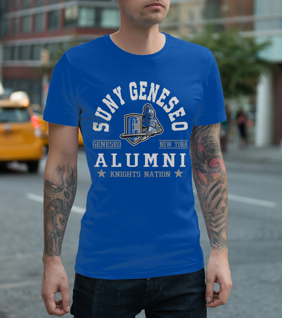 SUNY Geneseo Alumni Knights Nation New York T-Shirt