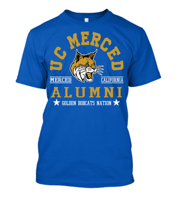 UC Merced Alumni Golden Bobcats Nation Merced California T-Shirt