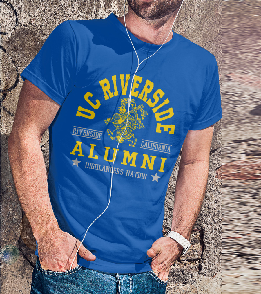 UC Riverside Alumni Highlanders Nation Riverside California T-Shirt