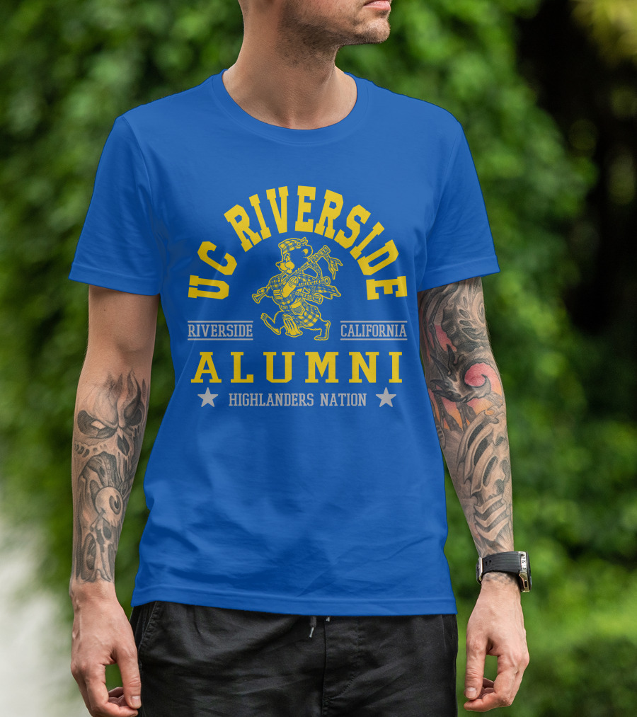 UC Riverside Alumni Highlanders Nation Riverside California T-Shirt