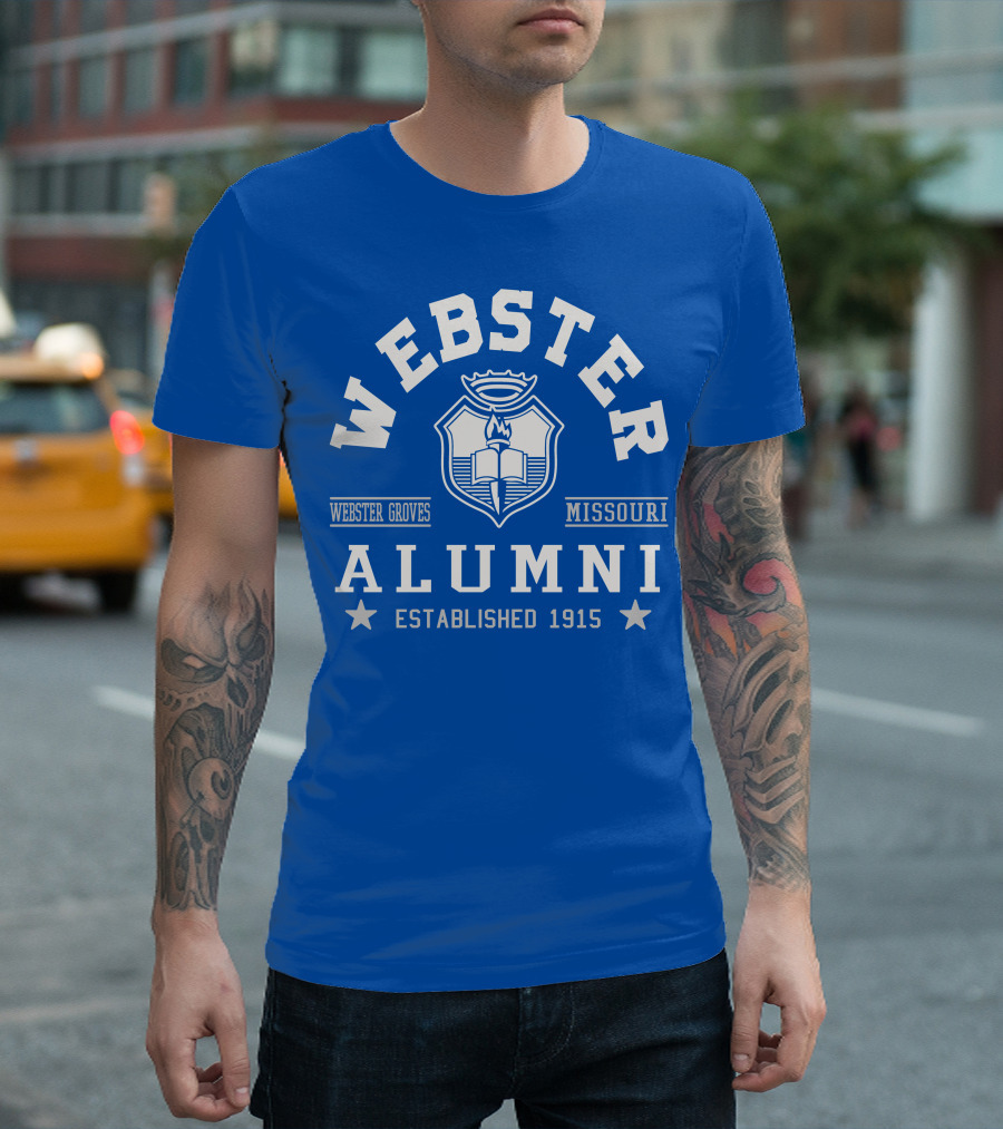 Webster College Alumni Webster Groves Missouri Established 1915 T-Shirt