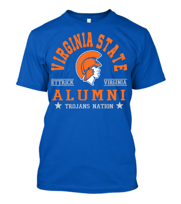 Virginia State Ettrick Alumni Trojans Nation T-Shirt
