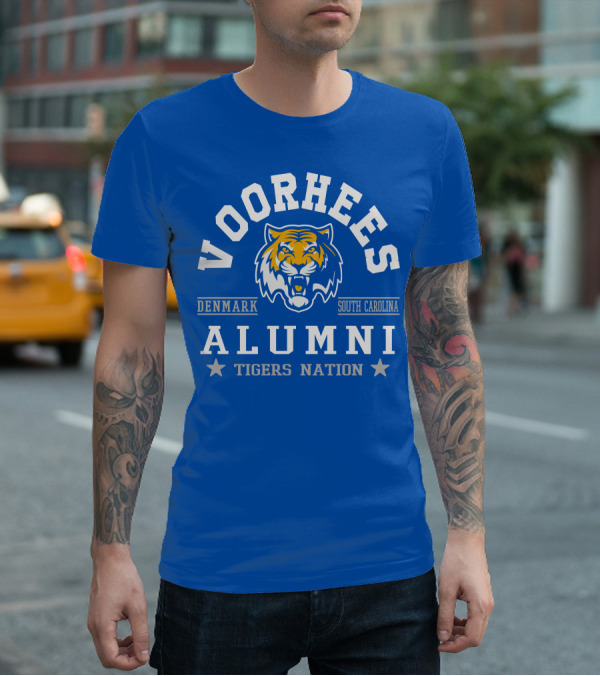 Voorhees College Denmark South Carolina Alumni Tigers Nation T-Shirt