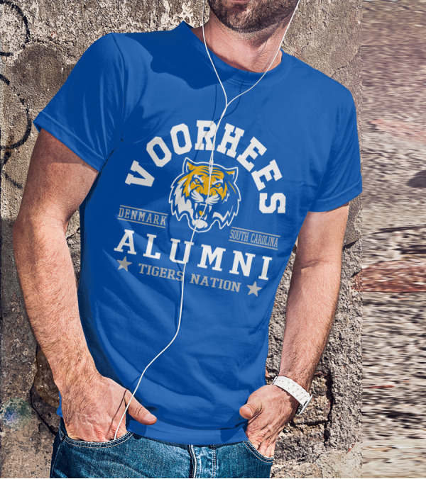 Voorhees College Denmark South Carolina Alumni Tigers Nation T-Shirt