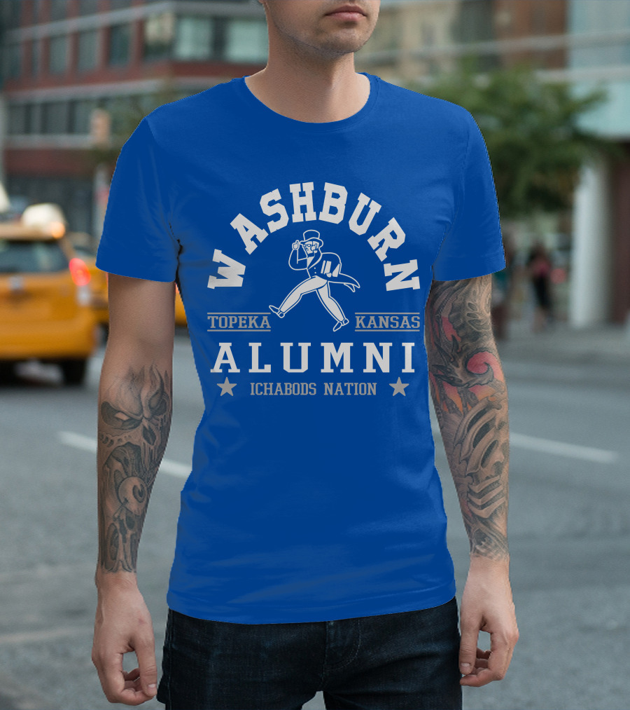 Washburn Alumni Topeka Kansas Ichabods Nation T-Shirt
