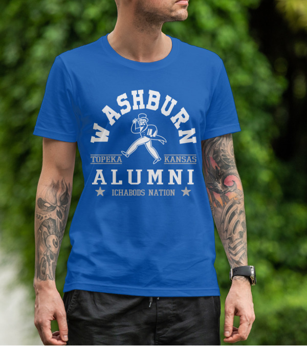 Washburn Alumni Topeka Kansas Ichabods Nation T-Shirt