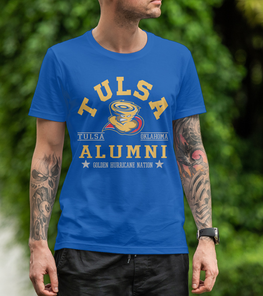 Tulsa Alumni Oklahoma Golden Hurricane Nation T-Shirt