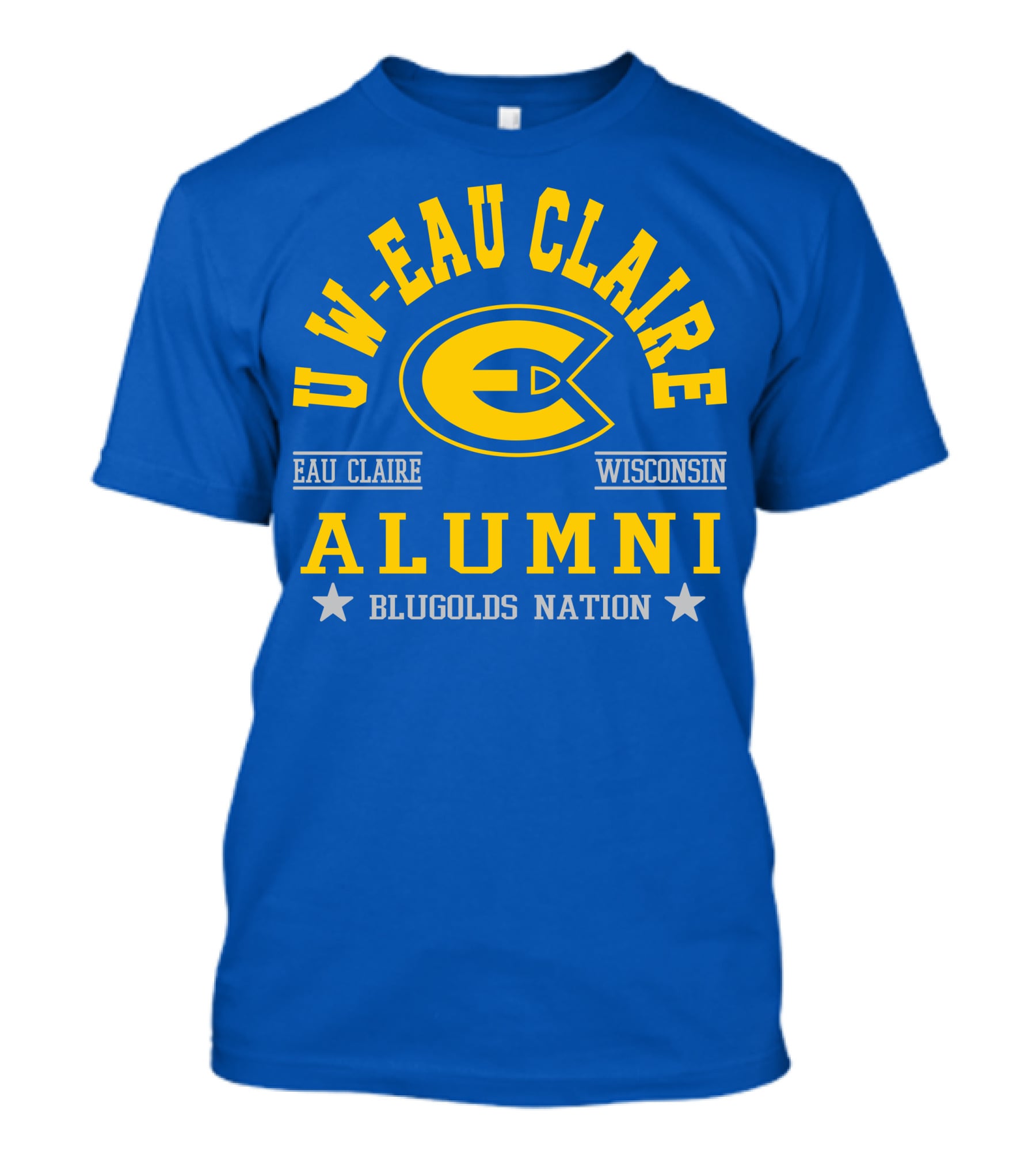 UW Eau Claire Alumni Blugolds Nation Eau Claire Wisconsin T-Shirt