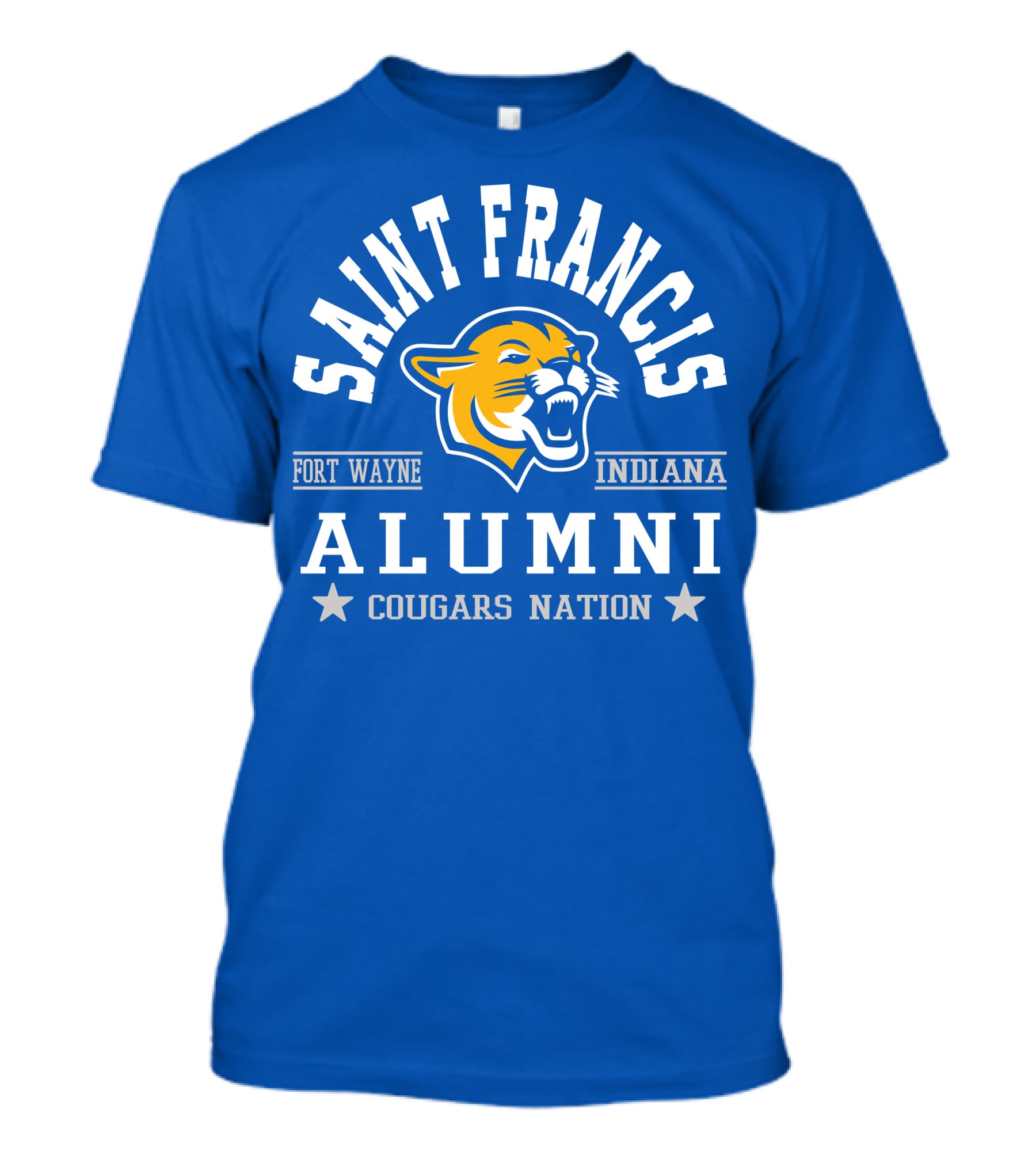 Saint Francis Fort Wayne Indiana Alumni Cougars Nation T-Shirt