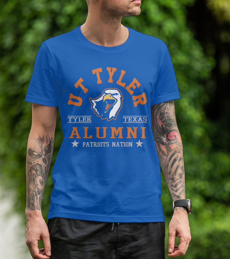 UT Tyler Alumni Patriots Nation Tyler Texas T-Shirt