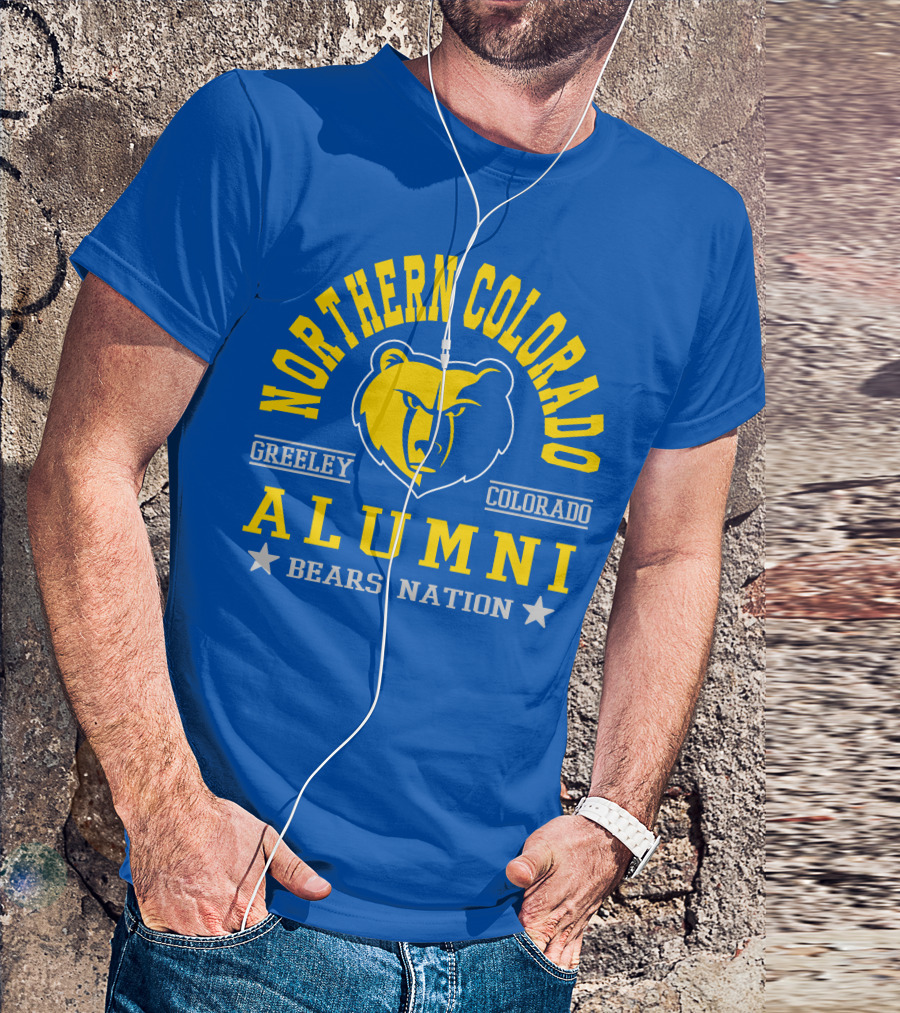 Northern Colorado Alumni Bears Nation Greeley Colorado T-Shirt