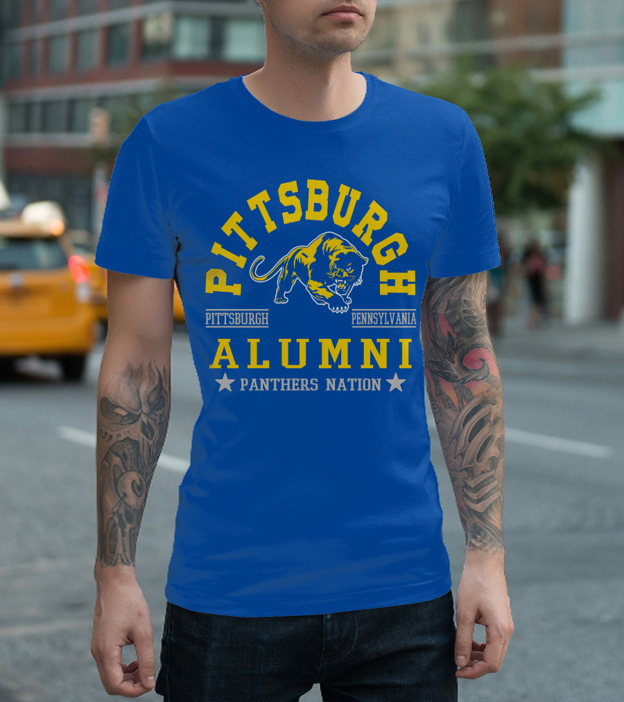 Pittsburgh Pennsylvania Alumni Panthers Nation T-Shirt