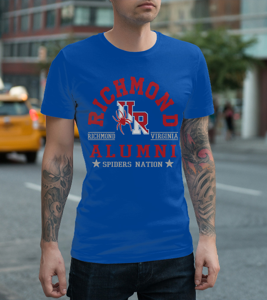 Richmond Virginia Alumni UR Spiders Nation T-Shirt