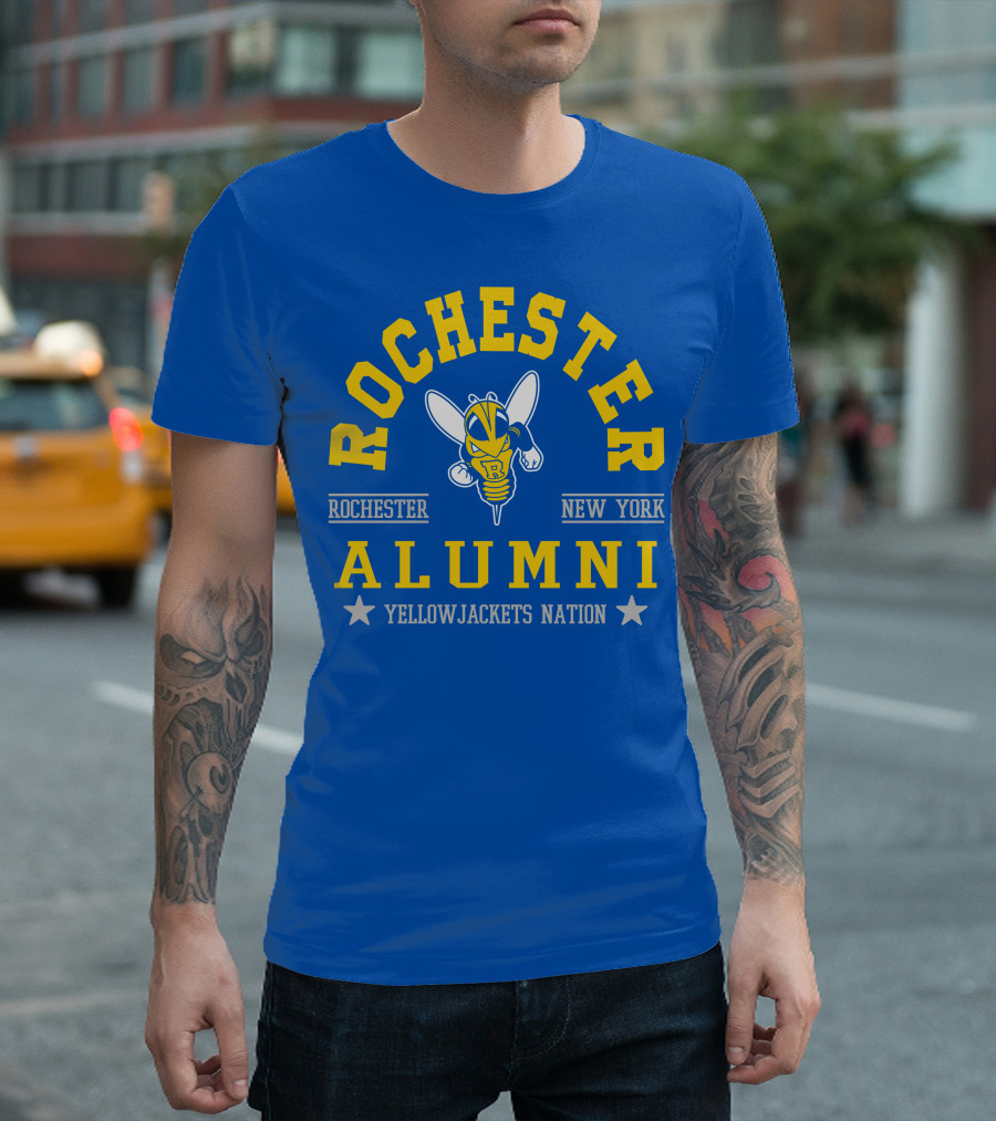 Rochester Alumni New York Yellowjackets Nation T-Shirt