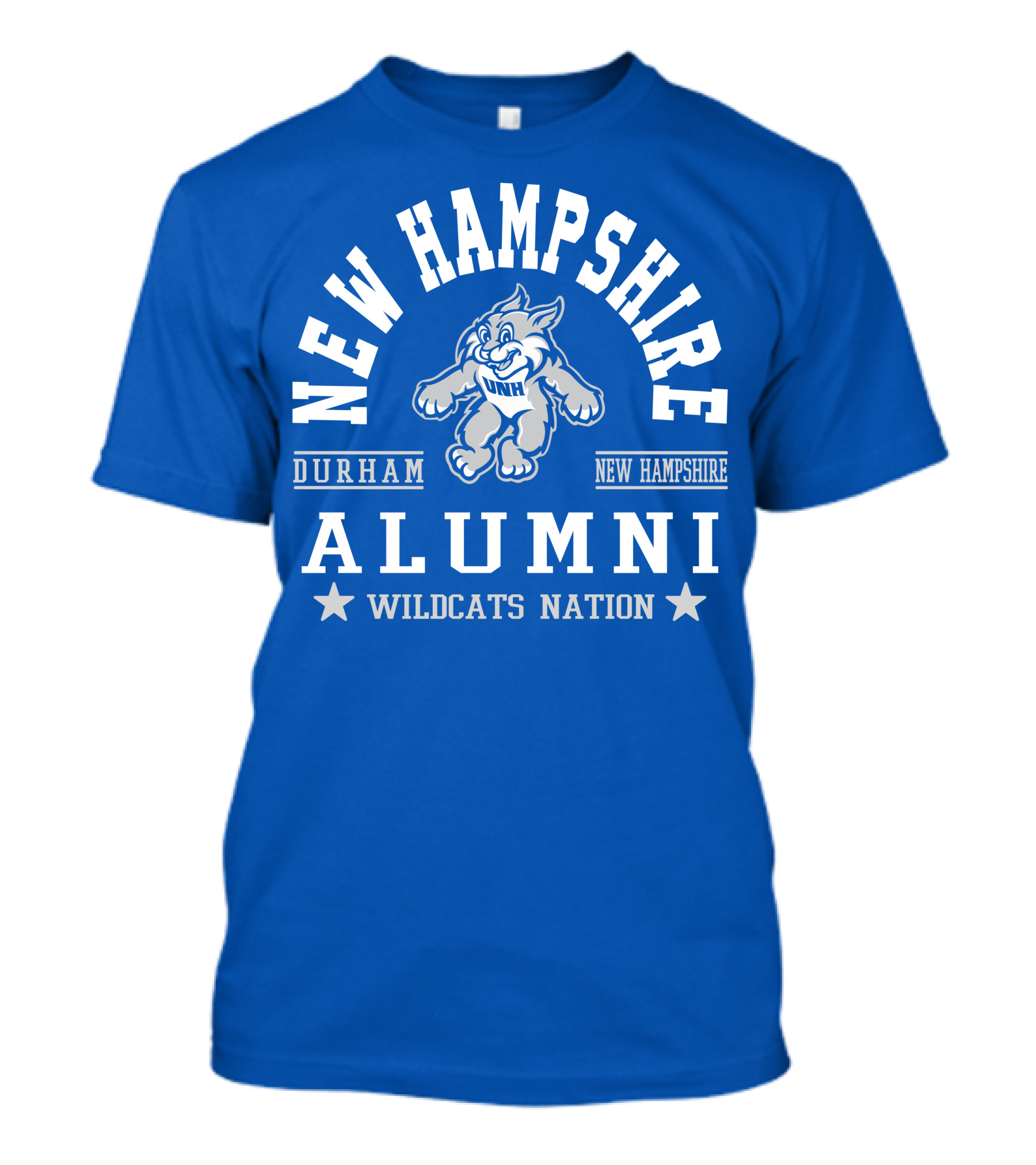 New Hampshire Durham Wildcats Nation Alumni T-Shirt