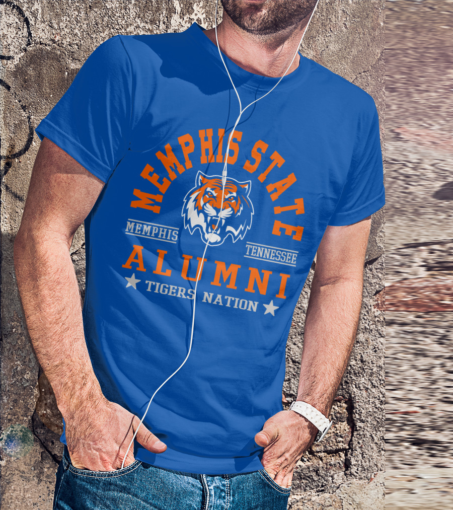 Memphis State Alumni Tigers Nation Memphis Tennessee T-Shirt