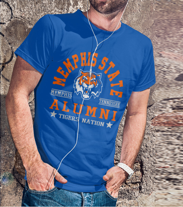 Memphis State Alumni Tigers Nation Memphis Tennessee T-Shirt