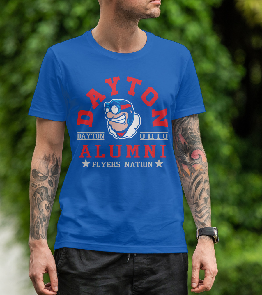 Dayton Ohio Alumni Flyers Nation T-Shirt