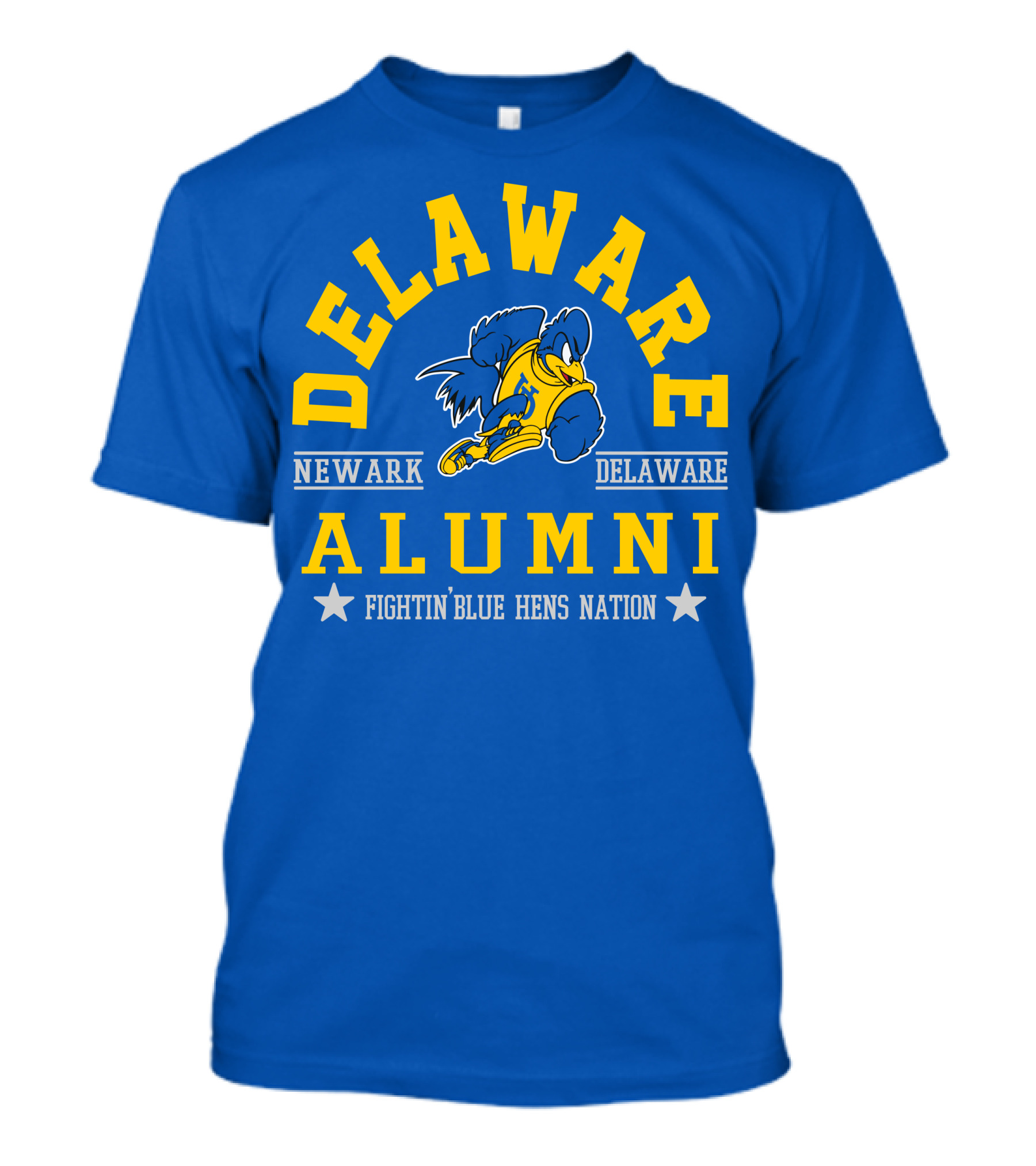 Delaware Newark Alumni Fightin' Blue Hens Nation T-Shirt