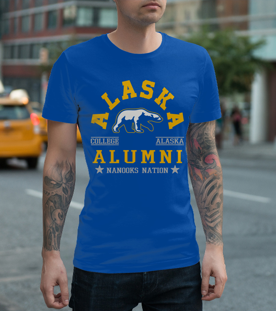 Alaska College Alumni Nanooks Nation T-Shirt