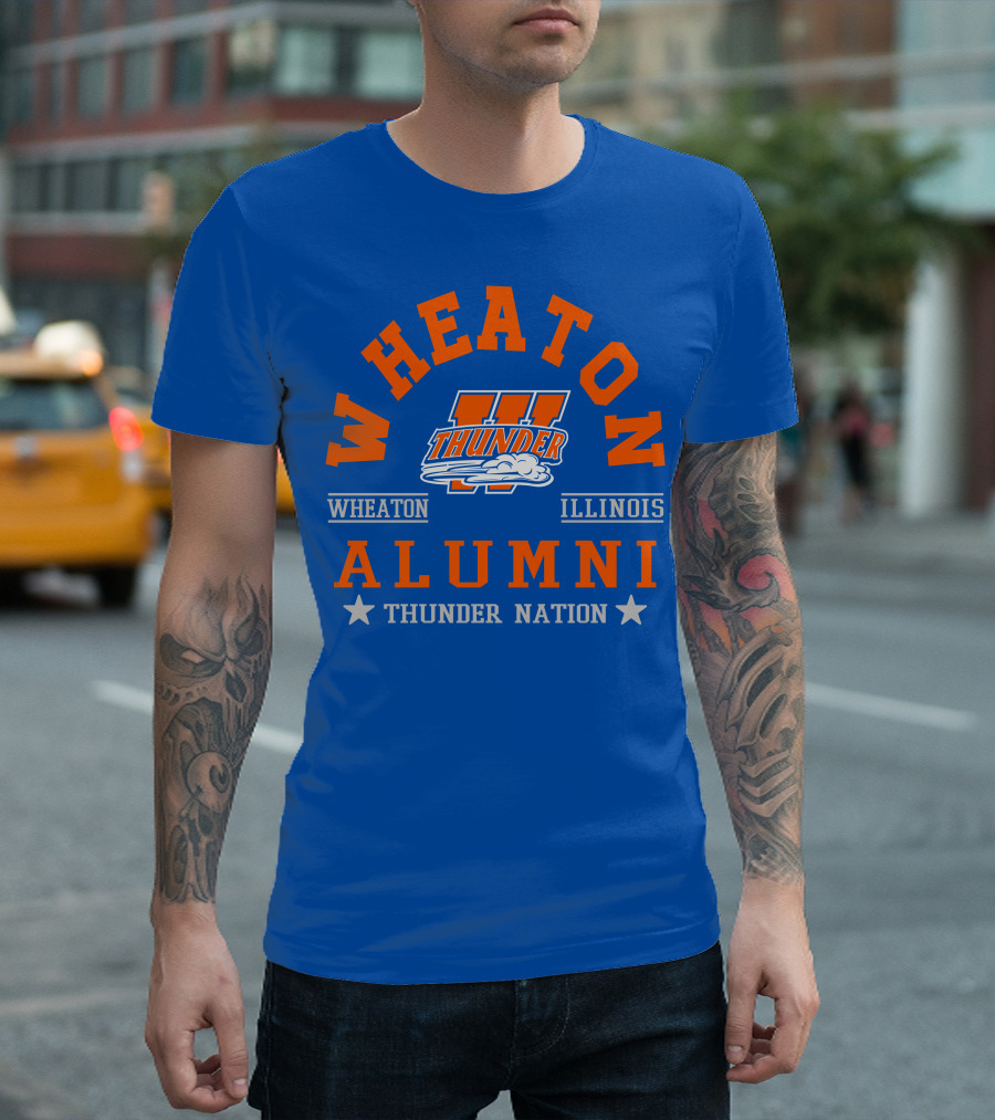 Wheaton Illinois Thunder Alumni Nation T-Shirt