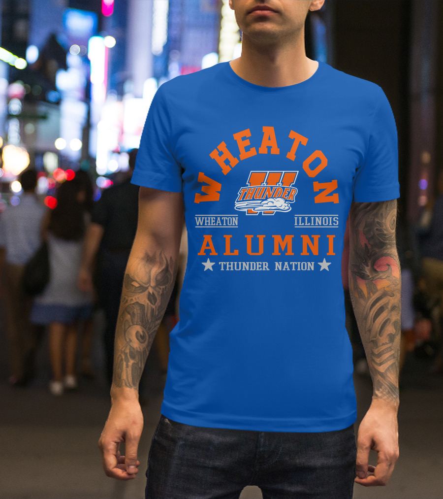 Wheaton Illinois Thunder Alumni Nation T-Shirt